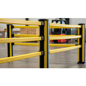 Barrière piétonne de protection antichocs