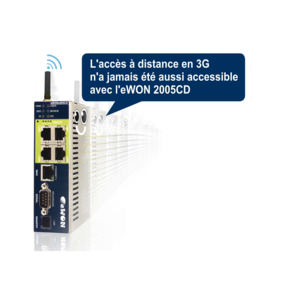 La nouvelle version eWON 2005CD 3G disponible au prix de la version 2G !