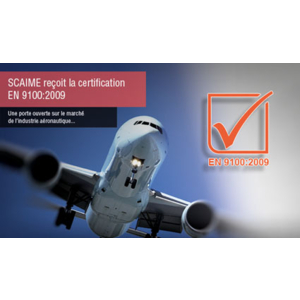SCAIME certifié EN 9100:2009