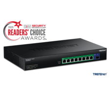 Le switch PoE++ alimenté par Gan de TRENDnet remporte le Readers’ Choice Awards