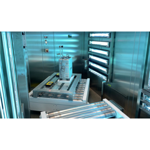 Système de désinfection UV des palettes