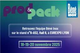 Béné Inox sera présent au salon Prod&Pack 2025