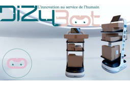 Robot d'aide à la manutention et au transport de charges Bot2