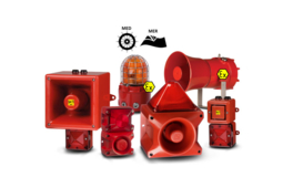 Avertisseurs sonores, lumineux et combinés certifiés MED/MER