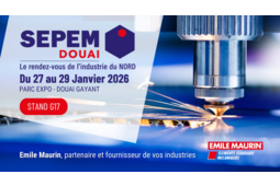 Emile Maurin sur le salon SEPEM Douai 2026