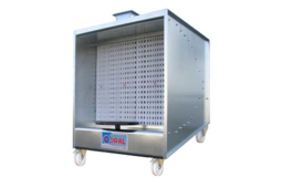 Cabine de peinture à sec Minispray sur roulettes