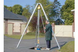 Tripode télescopique aluminium de 500 kg à 3 t