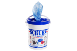 SCRUBS, des lingettes pour le nettoyage difficile des mains en maintenance industrielle