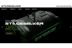 Un site web renouvelé pour les équipements de levage STAGEMAKER