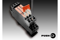 TERMOPTO de Weidmüller, le bloc de jonction avec optocoupleur ET raccordement Push-In
