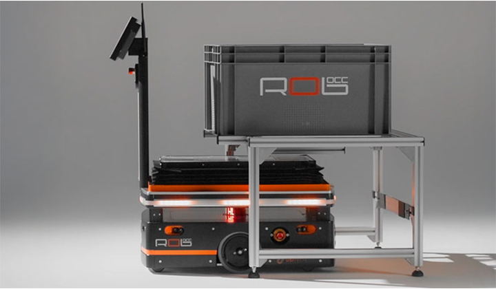 ROC E Picker, un robot mobile intelligent à levage intégré