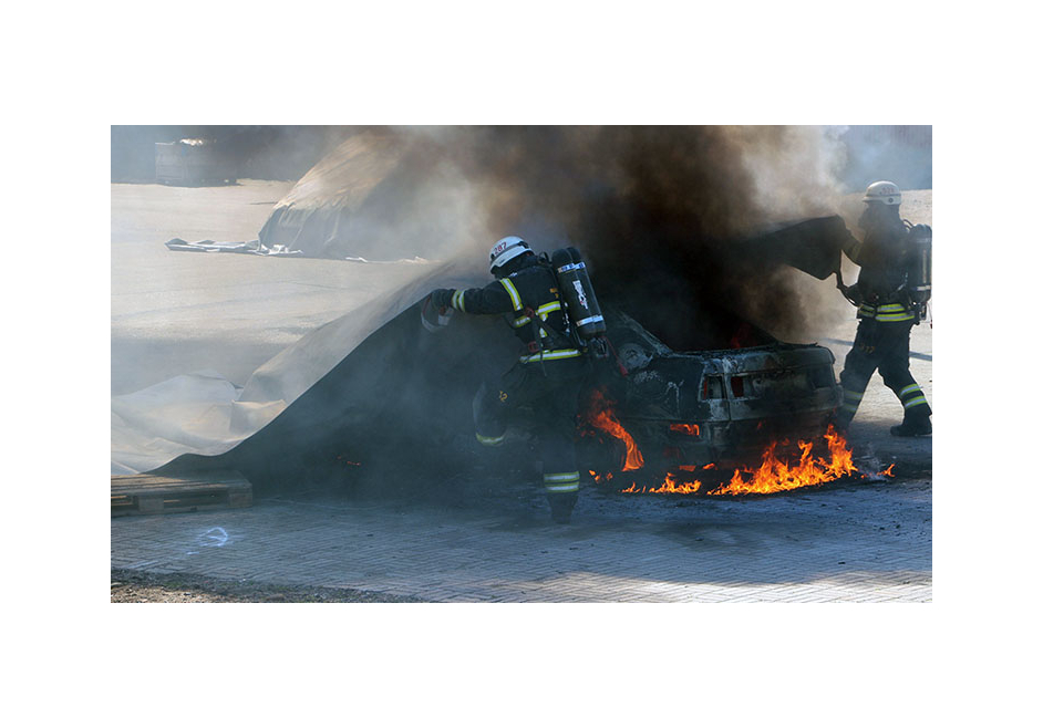 Couverture anti feu pour véhicule électrique - DIFOPE