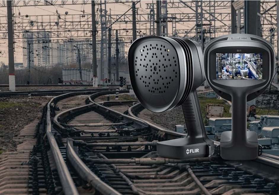 Détection et hiérarchisation des fuites d'air des freins ferroviaires avec la caméra FLIR Si1-LD