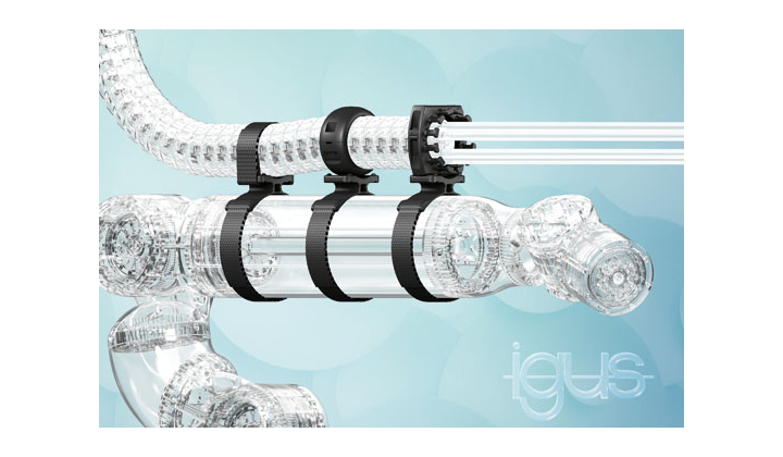 Nouveau collier de fixation universelle des câbles pour robots collaboratifs