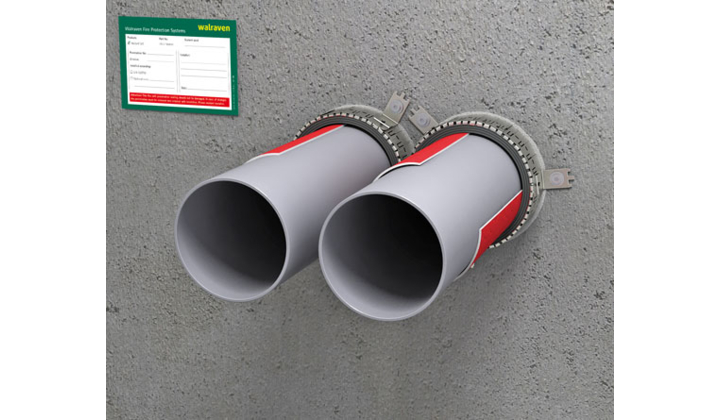 Collier coupe-feu adaptable BIS Pacifyre EFC : un outil innovant permettant de confiner les incendies. 