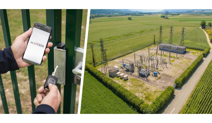 Locken sélectionné par Enedis  pour contrôler l'accès aux postes de transformation d’électricité 