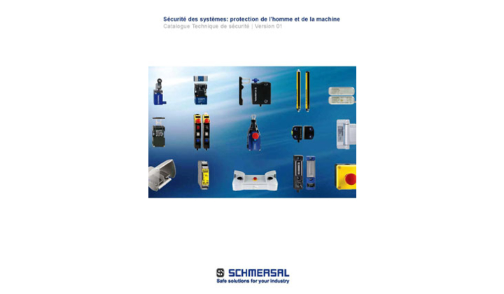 Nouveau catalogue Technique de Sécurité Schmersal 2015/2016