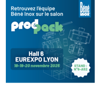 Béné Inox sera présent au salon Prod&Pack 2025