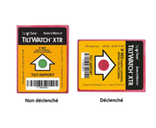 Indicateur de renversement pour colis TiltWatch XTR