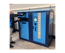 Distributeur collecteur de linges / EPI -  CYCLEBOX