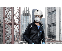 masque de protection respiratoire écoresponsable uvex silv-Air 2310 planet