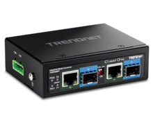 nouveau convertisseur de média industriel SFP vers PoE++