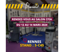 Pharaon participe au salon CFIA, stand 5-C45