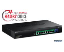 Le switch PoE++ alimenté par Gan de TRENDnet remporte le Readers’ Choice Awards