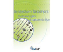 Catalogue rivets aveugles à rupture de tige