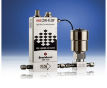 mini CORI-FLOW, un débitmètre antidéflagrant à effet Coriolis pour faibles débits massiques