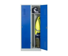 Vestiaire pour industrie salissante sur socle 