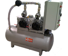Centrales de vide Simplex et Duplex pour atelier