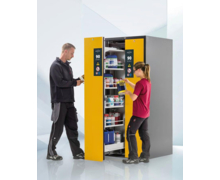 Scoper: la première armoire coupe-feu à tiroirs verticaux à fermeture automatique
