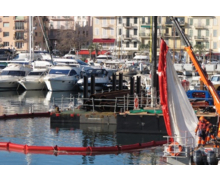 Barrage filtrant antipollution 