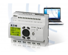 Module logique easy800 d'Eaton avec adaptateur Bluetooth