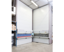 Stockeur rotatif pour composants semi-finis / finis