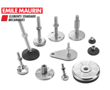Pieds de machine, supports et plots antivibratoires