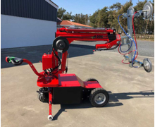 Chariot manipulateur à ventouses pour vitrage