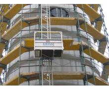 Monte matérieux pour bâtiment