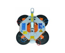 palonnier à ventouses sur batteries pour types de panneaux ou vitrages