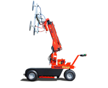 Robot manipulateur de vitrage à ventouses à déplacement manuel
