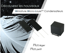Condensateurs révolutionnaires MML™ à ultra-haute densité énergétique
