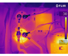 Une caméra thermique Flir sur le Solar Challenge 