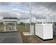 Le groupe Charrier choisit le HPOD MINI pour stocker l'électricité générée par sa "route solaire" 