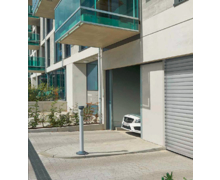 Rideau à lame et grilles à enroulement pour garages collectifs