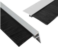 Brosse d'étanchéité en aluminium