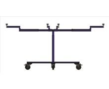Table tournante pour peinture au pistolet