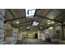 Bâtiment industriel modulaire et démontable