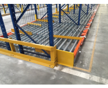 Stockage dynamique pour palettes