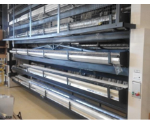 Stockeur rotatif pour profilés, tubes et tuyaux 
